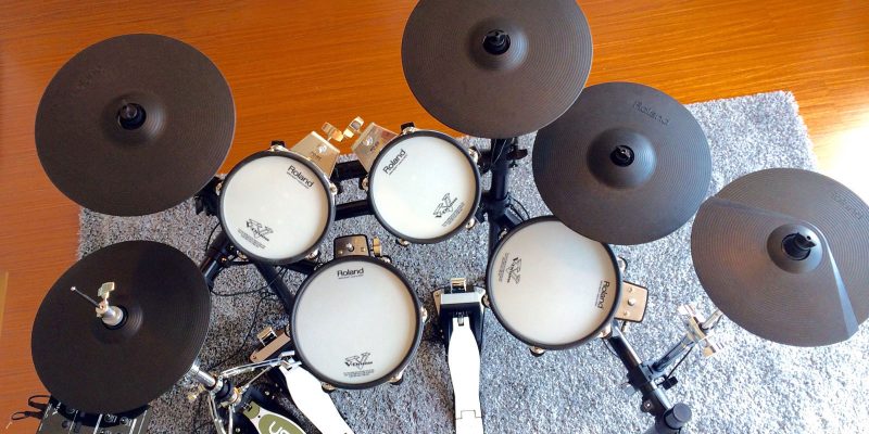 Wood or Nylon Tip Sticks on Electronic Drums